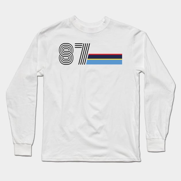 1987 PTS color Long Sleeve T-Shirt by JPA-Graphisme